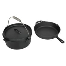 2 Piece Avondale Dutch Oven & Frying Pan Set